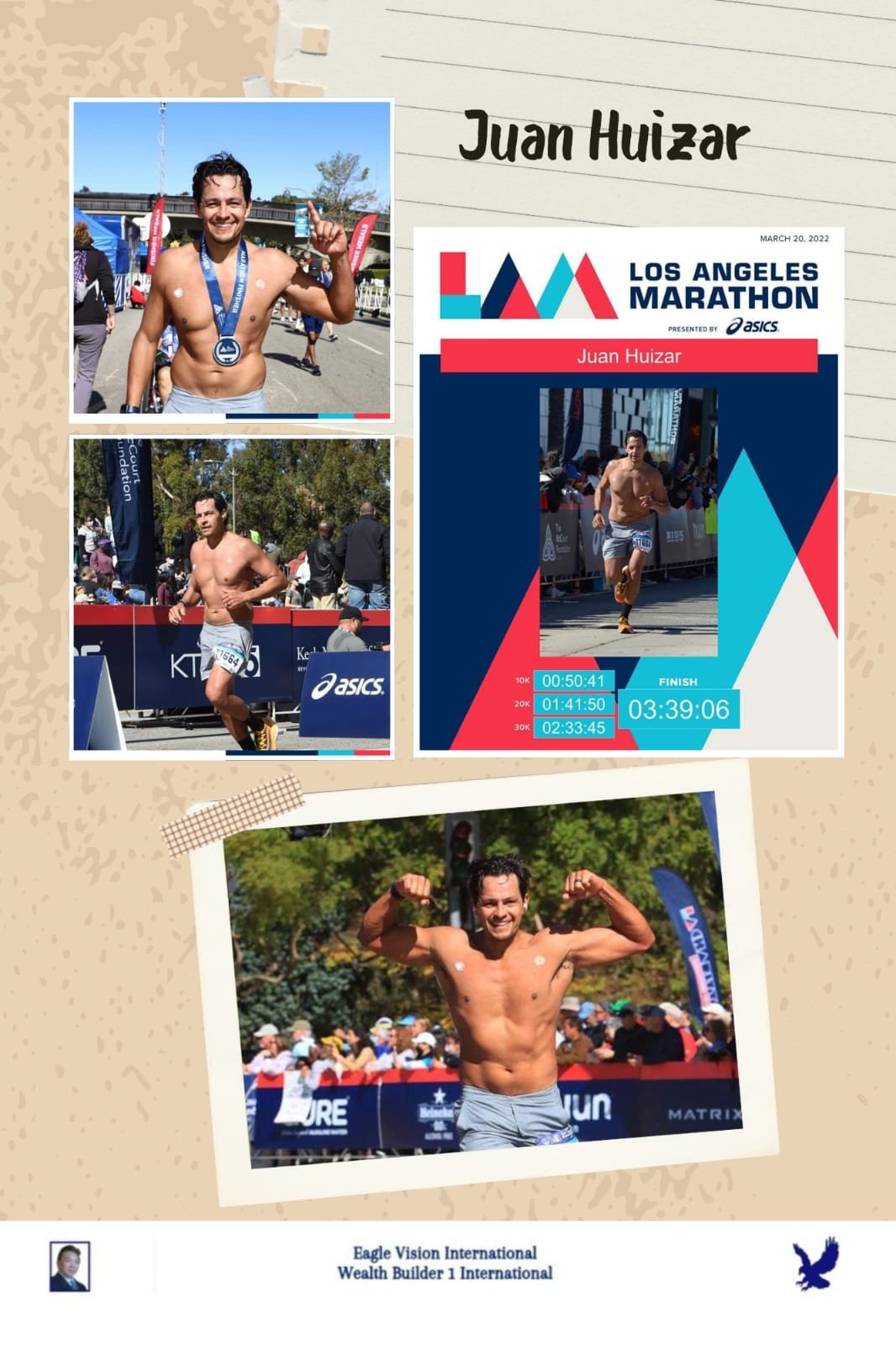 Marathon sports media highlight