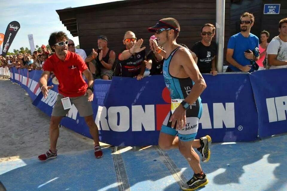 Ironman triathlon athlete sports image