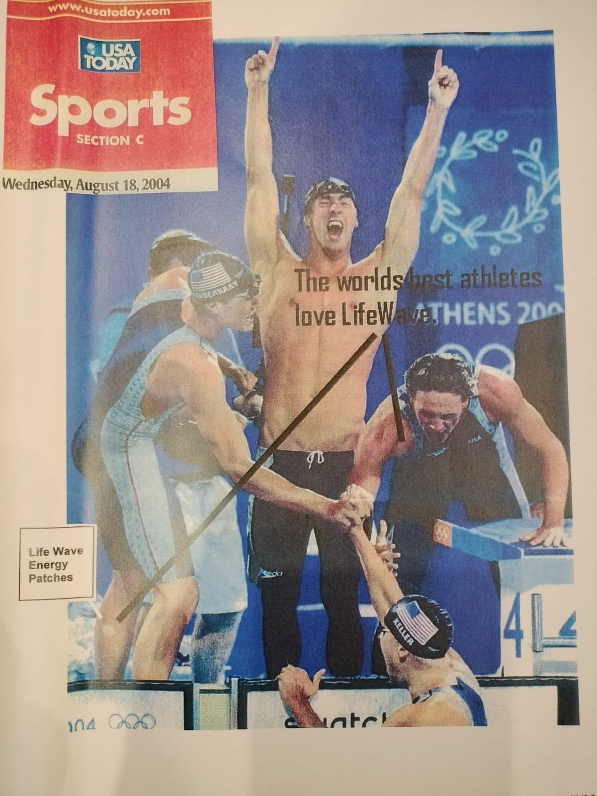 Elite swimming sports image