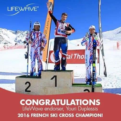 Youri Duplessis French ski cross champion sports image